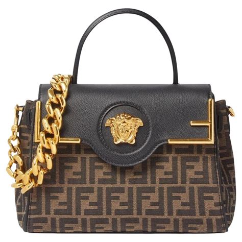 fendi es de versace|Fendi Versace bag.